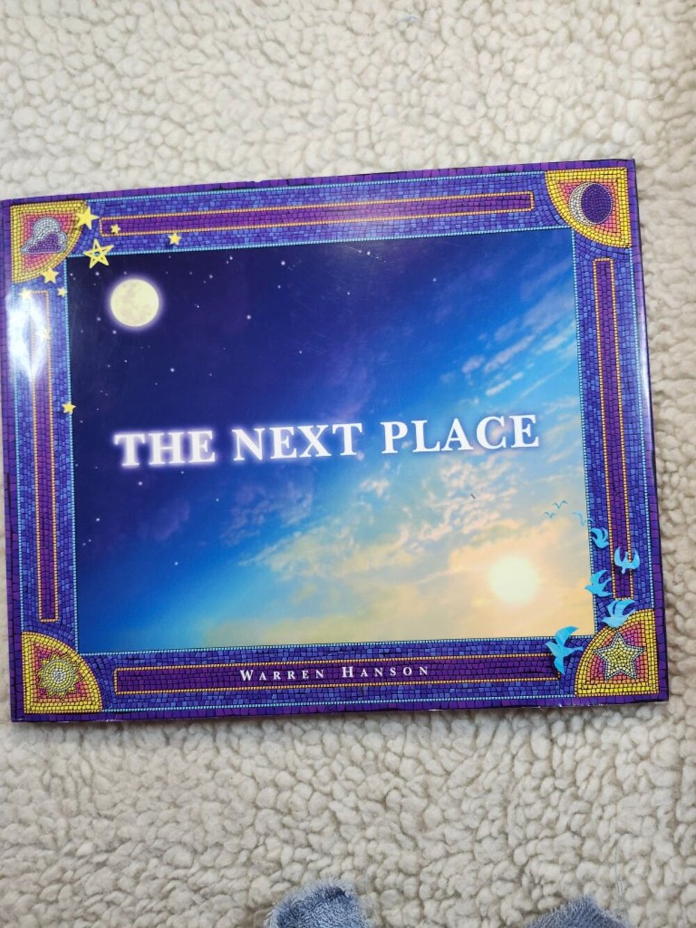 The Next Place Warren Hanson Hardcover Picture Book Waldman House Press 1997
